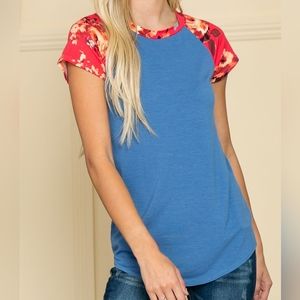 Acting Pro Denim Blue Tshirt Size Medium